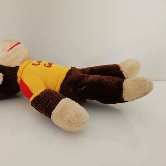 Knickerbocker Curious George Plush Monkey Yellow Hat Shirt 14" Stuffed Animal - Picture 9 of 11